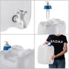 KADAX Water Canister Washbasin Container Canister Soap Dispenser Liquids 20L With Tap