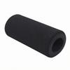 2 Black Padded Rubber Covers, Padding for Fitness Equipment