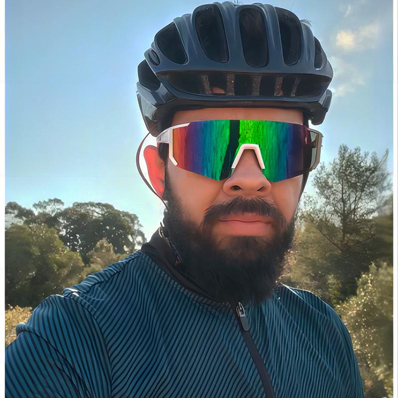 Unisex Trendy Large Frame Cycling Sunglasses
