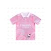 Hello Kitty 3D Digital Print Loose Fit Breathable Sporty Polo Shirt Cycling Outdoor Activities