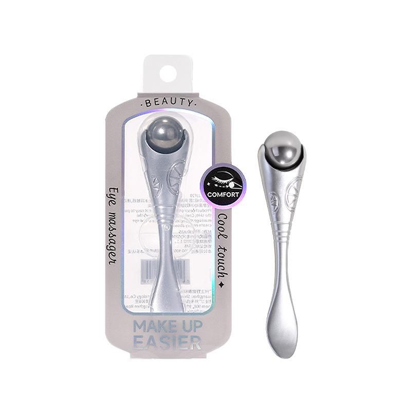 1PCS Dual-head Dual-use Eye Roller Massage Stick To Remove Eye Bags and Dark Circles Eye Cream Auxiliary Tool Massager