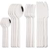 16pcs Black Dinnerware Set Knife Fork Coffee Spoon Cutlery Set Mirror Stainless Steel Flatware Western Party Kitchen Tableware