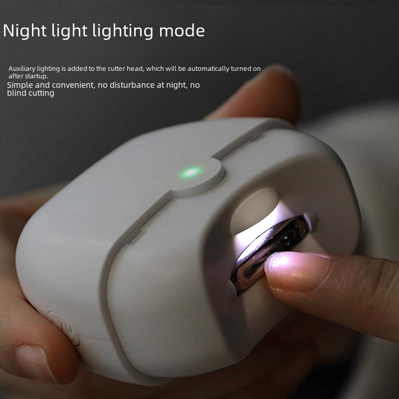 Plně automatický elektrický zastřihovač a bruska na nehty pro dospělé, kojence a seniory