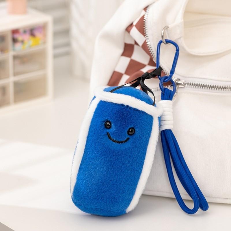 Plush Boxing Glove Keychain With Sandbag Hanging Decor For Fitness Enthusiasts