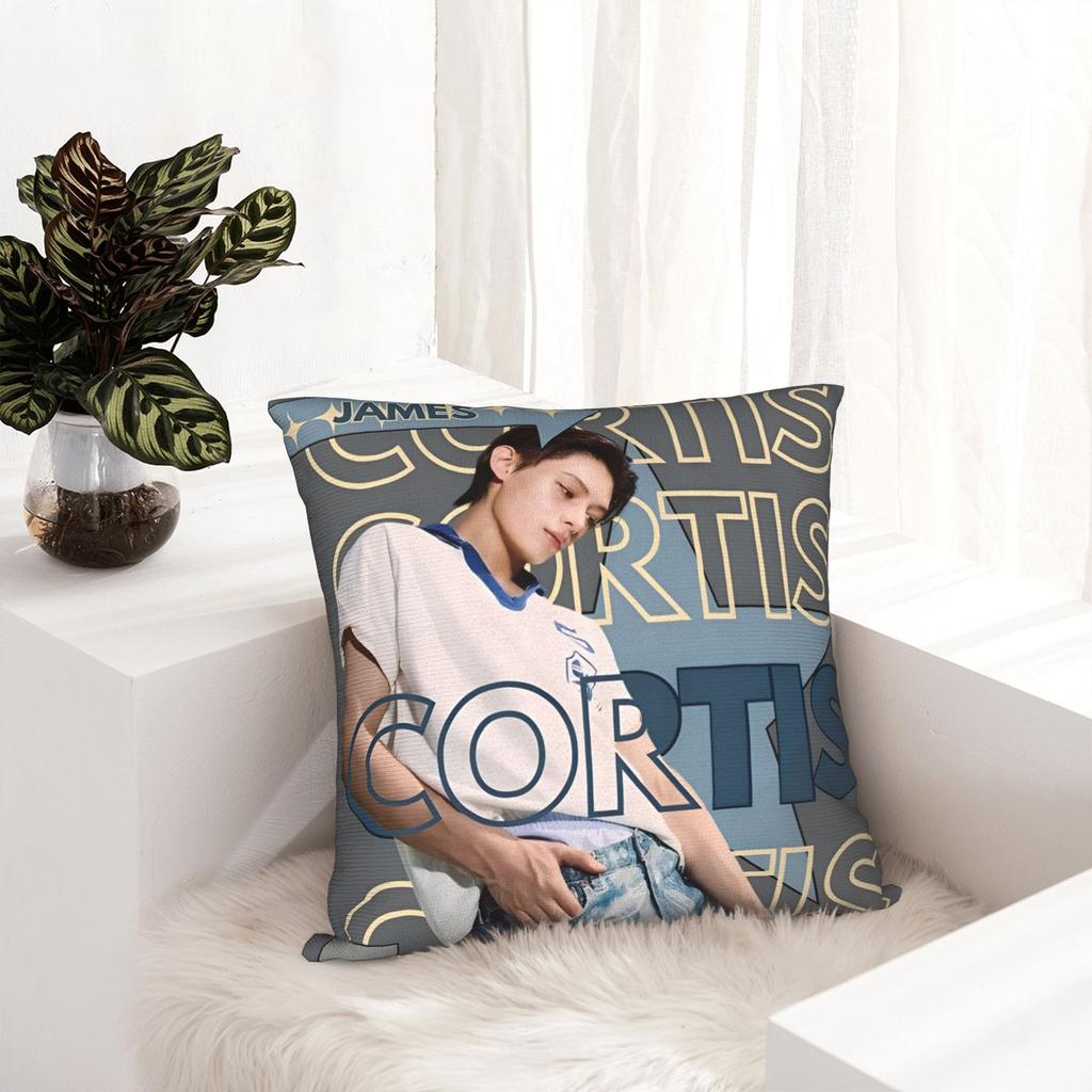 Dekorative Kissenhülle cortis kpop Boyband k-pop Merch Schlafzimmer Zierkissenhülle Quadratisch Mehrere Größen