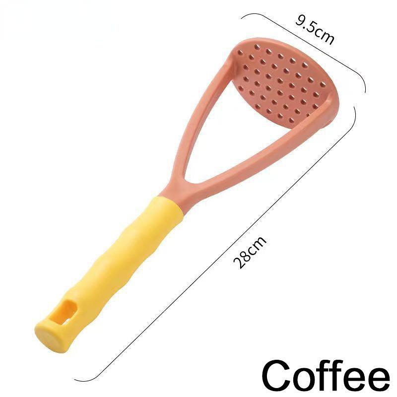 1PC Kunststoff Gedrückt Kartoffelstampfer Püree Saft Maker Kartoffel Tomaten Drücker Glatte Kartoffelpüree Brecher Obst Küche Werkzeuge XYZ