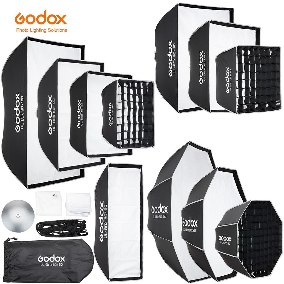 GODOX UL-Octa BOX /UL-BOX Quick Release Umbrella Softbox for Product Photography, Fashion Editorials, or Commercial Still Life