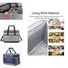 33l Isolierte Thermokühltasche Tragbar für Arbeit und Picknicks Wasserdichtes 900d Oxford-Gewebe