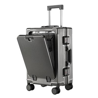 Xixun Front-Opening Luggage with Aluminum Frame