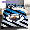 City Team Bedding Quilt Set Quilt Cover Pillowcase Home Decoration Birthday Gift (1 * Duvet Cover + 2 * Pillowcase, Without Core)