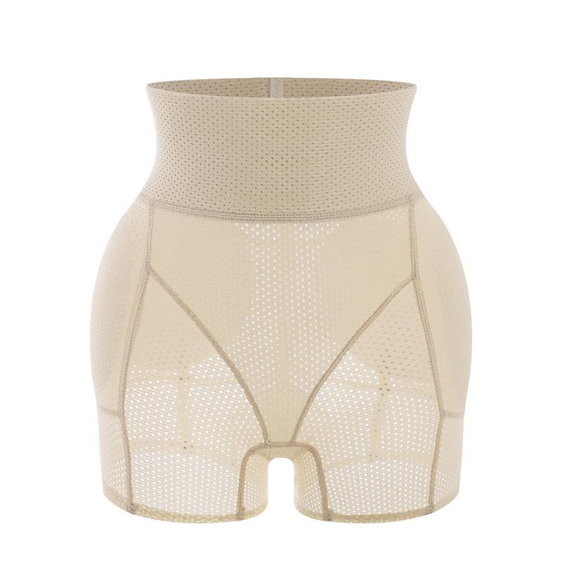 Medium and high waist fake cross fake butt safety pants, hip-rich buttocks, hip-lifting underwear, integrated abdominal and hip pants, summer