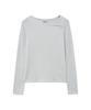 Malittepeulangsowajeobeo W Neck Point Long Sleeve Light Gray