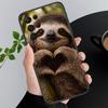 Phone Case For Samsung A17 A55 A16 A56 A35 A15 A53 A54 A33 A34 A25 A05S A52 A52S A07 A26 A06 Sloth