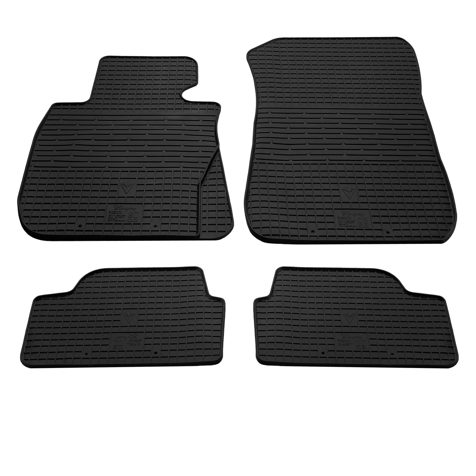 

Гумові килимки (4 шт, Stingray Premium) для BMW 1 серія E81/82/87/88 2004-2011 рр.