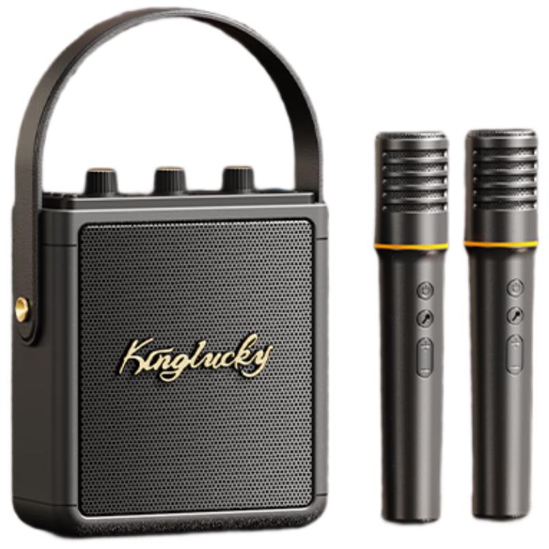 Kinyo Wireless KTV Microphone & Bluetooth Speaker System CN plug (adapter included)