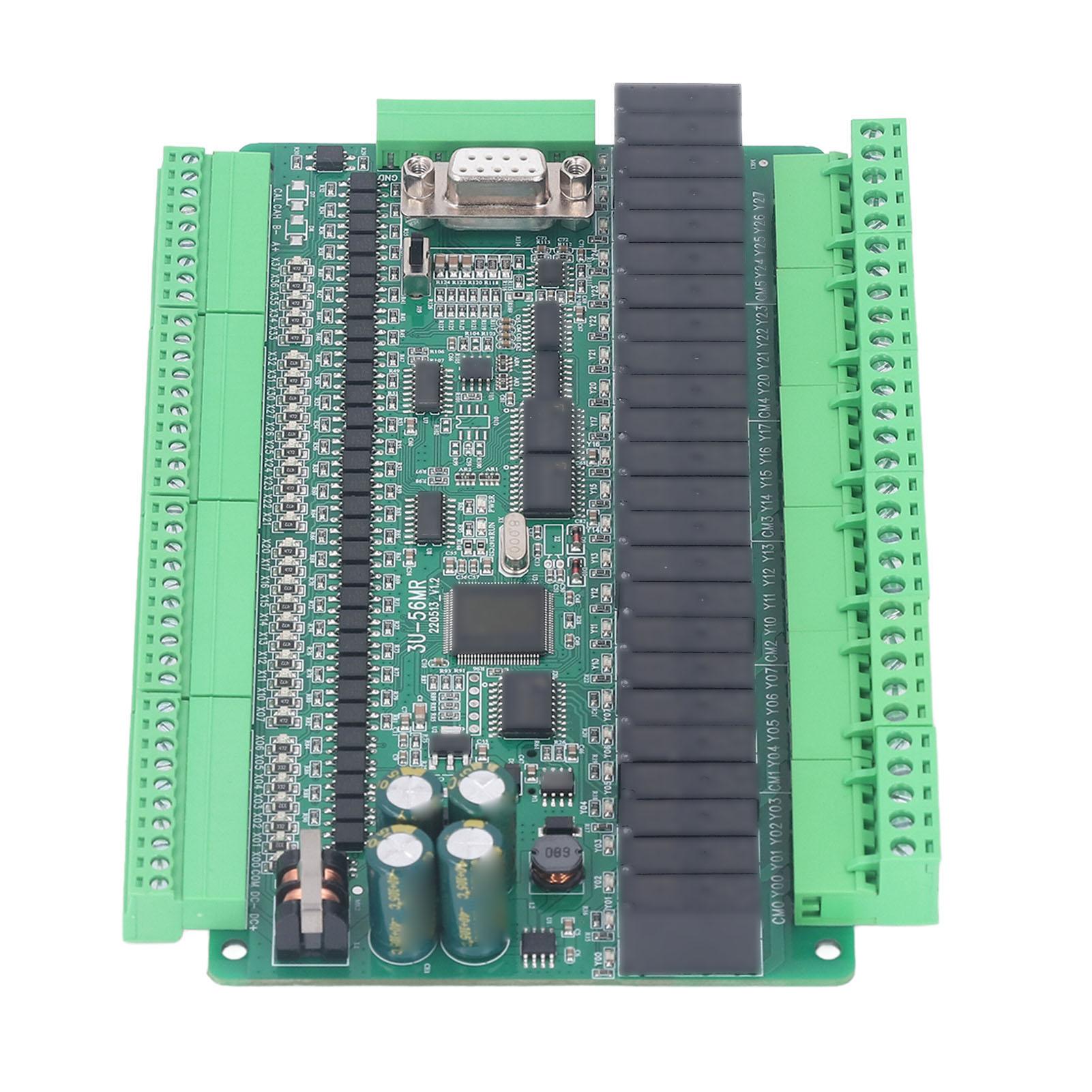 

Industrial Control Board PLC 32 Input 24 Output High Speed Counting Programmable Logic Controller