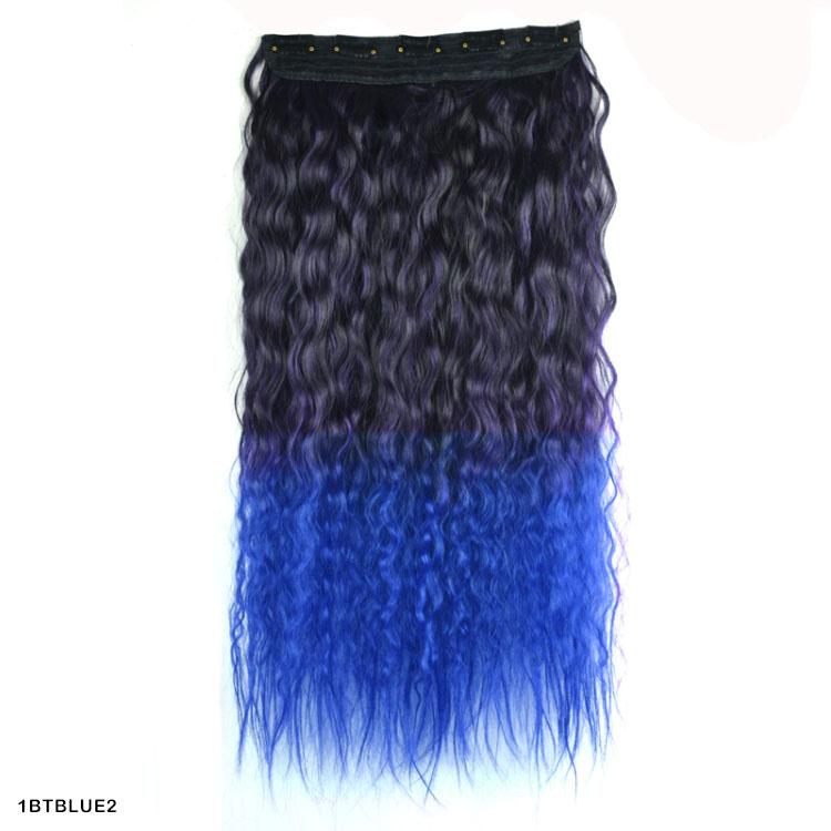 

Кудрявые вьющиеся волосы на заколке для волос в наращивании волос, одна часть с 5 клипсами, цветные накладные волосы цвета омбре для косплея