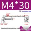 304 Stainless Steel Small Pan Head Phillips Screw