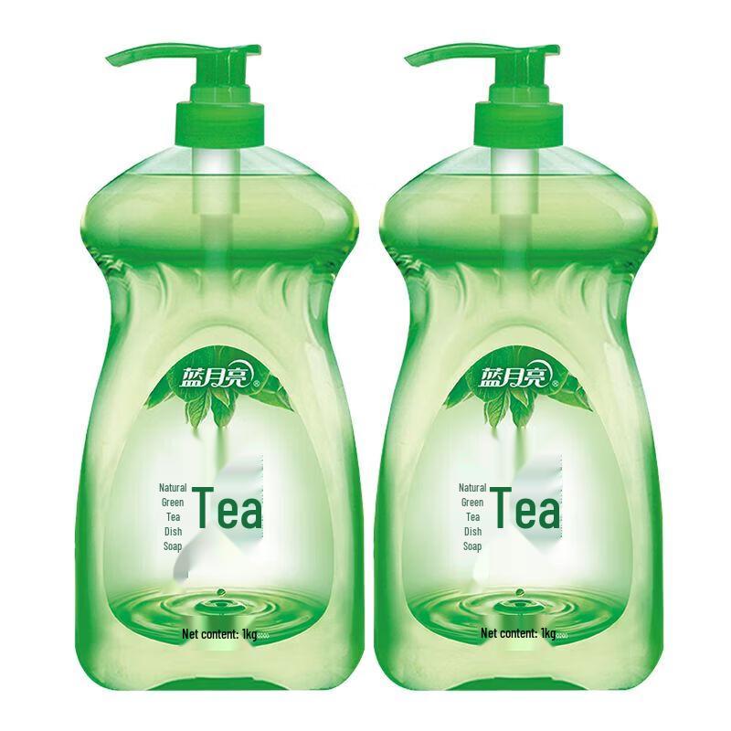 Blue Moon Green Tea Dish Soap 2-Pack