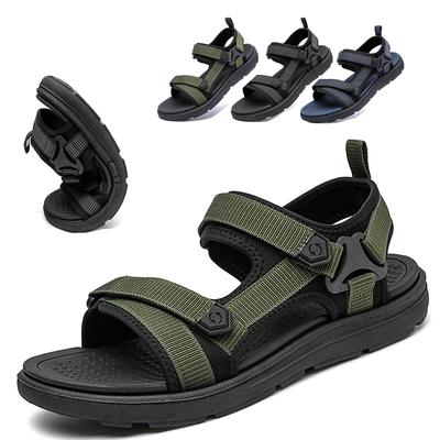 Venkovní móda Pánské sandály Letní pánská obuv Ležérní obuv Prodyšné plážové sandály Sapatos Masculinos Plus Size