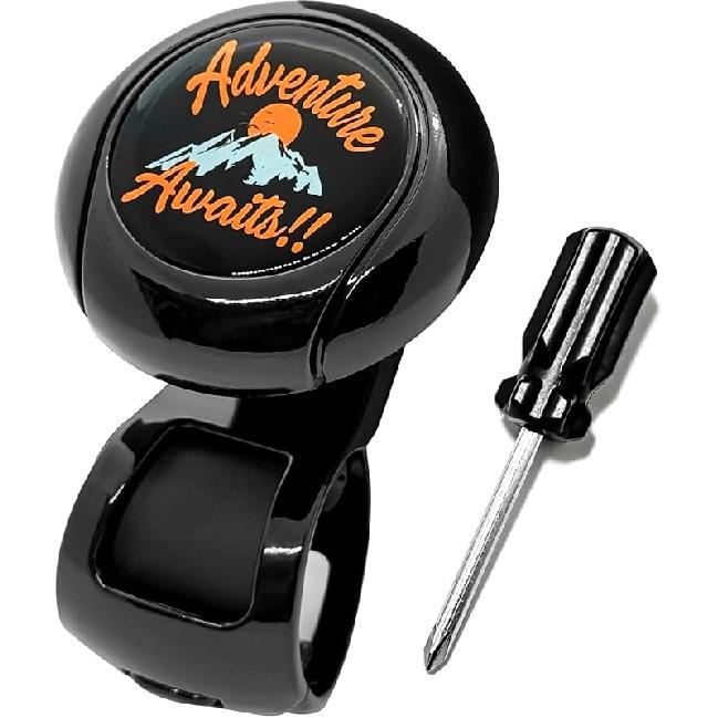 Cute Footprint - Steering Wheel Knob Spinner, Universal Non-Slip - Fit For Cars, Trucks, Boats Rv Bus Tractor & More
