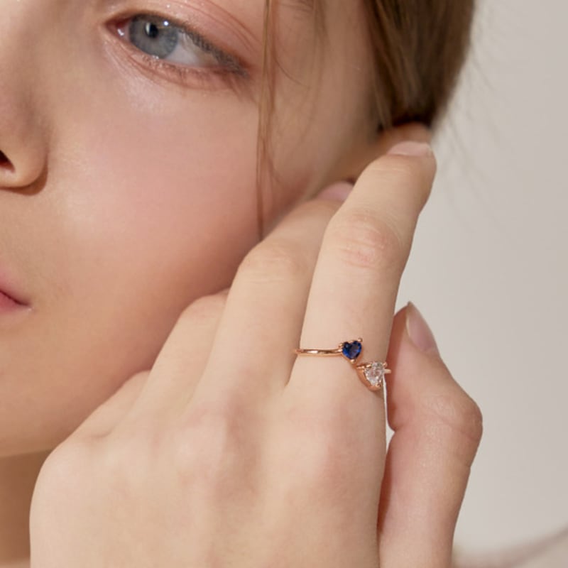 CRANNE Another Heart Ring C24RB086