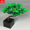 Non-Toxic Moc Bricks Mini Welcoming Pine Desktop Diy Tree Model City House Decorations Educational Building Blocks Children'S Toys