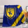 Hellas Verona FC Druck Flanelldecke, Hohe Qualität, Bequem für Alle Jahreszeiten, Heimdekoration, Wärme und Komfort