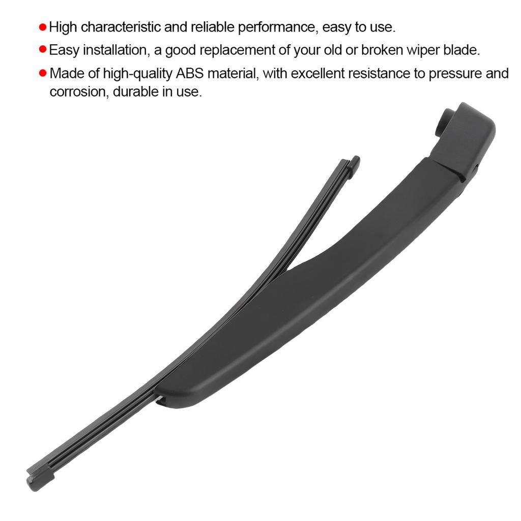 Car Rear  Wiper Arm Blade Kit Replacement Fit for  11 Rear Wiper Arm Blade Kit Rear Wiper Arm Windscreen Wiper