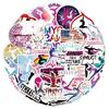 10/30/50/100pcs Sports Gymnastics Cartoon Stickers Creative Graffiti Sticker Water Bottle Phone Suitcase Decals Decoration Gift