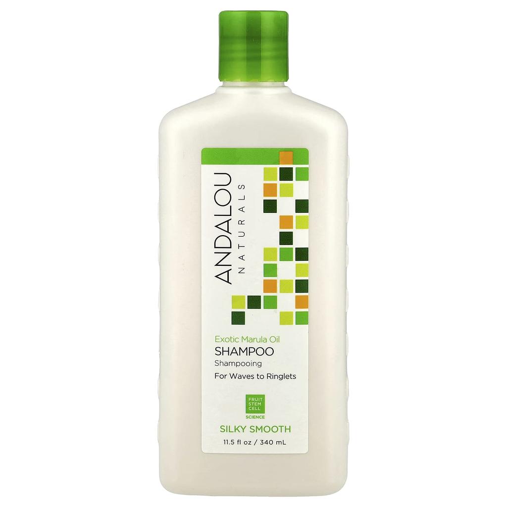 Shampoo, Silky Smooth, Waves with Small Wrinkles, Exotic Marula Oil, 340Ml(11.5Fl Oz)