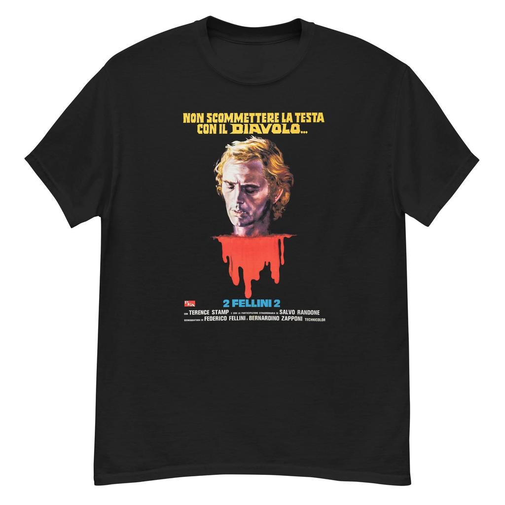 Spirits of the Dead cult Fellini film fan art t-shirt