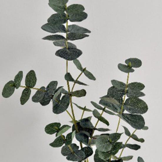 Artificial Eucalyptus Leaves Simulated Green Plants Faux Fabric Greenery for Home Decor Wedding Centerpieces DIY Bouquets Floral Arrangements