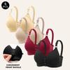 Women Front Clasp Wire Free Back Beautifying Tank Style Thin Plus Size Bra