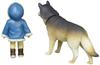TAKARA TOMY Wolf Animal Dinosaur Realistic Moving Figure Toy Ages 3 and Up Toy Safety Standards Passed ST Mark Certified ANIA TAKARA TOMY "ANIA AS-26