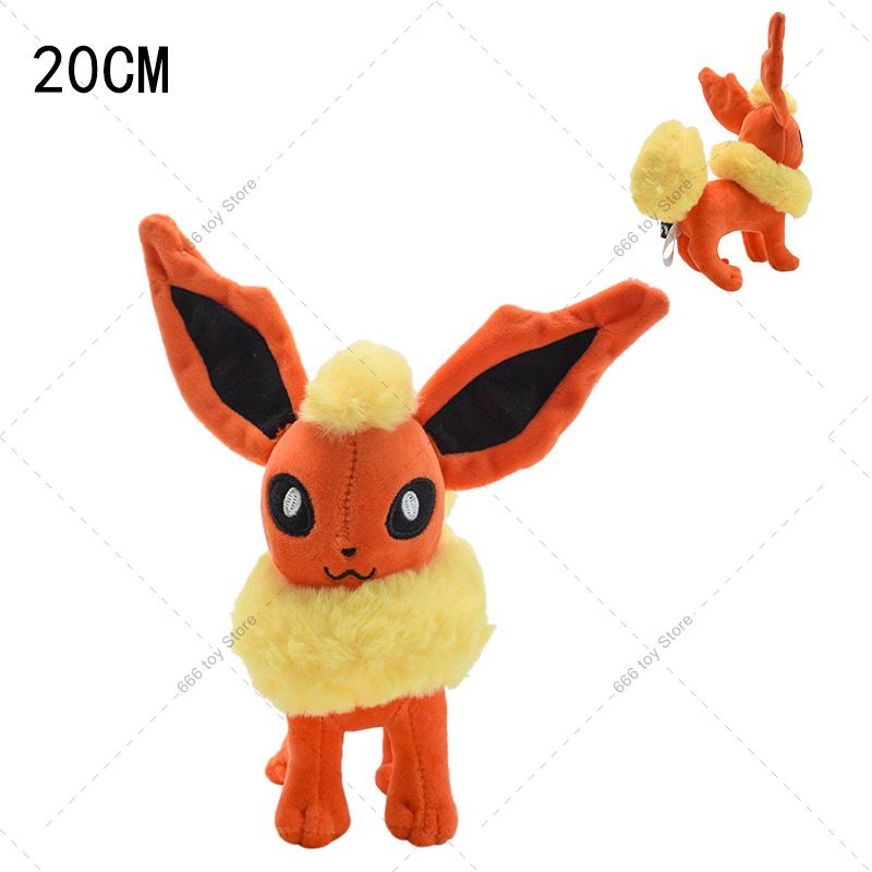 42 Styles Eevee Vaporeon Umbreon Sylveon Shiny Plush Animal Stuffed Toys High Quality Cartoon Birthday Gifts