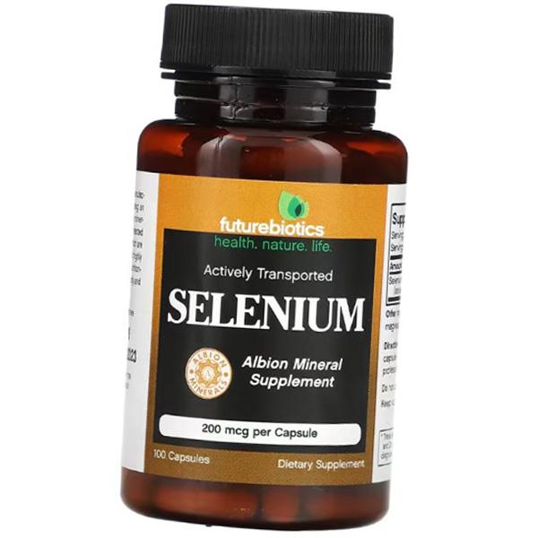 Глицинат Селена, Selenium 200, FutureBiotics  100капс (36419004)