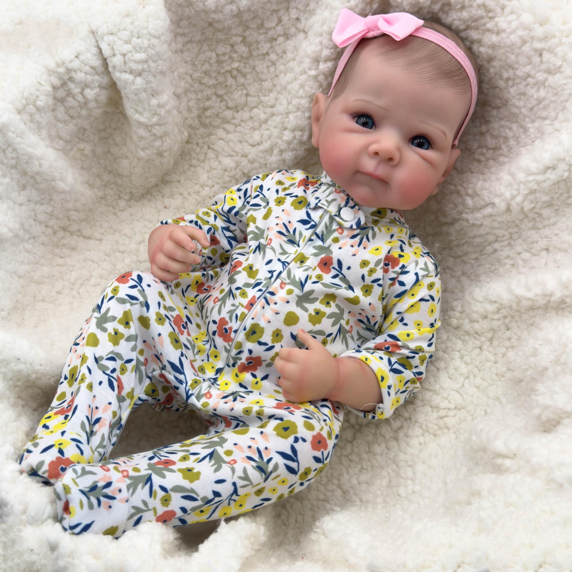 18-Inch Bettie Lifelike Reborn Doll 48cm Full Silicone