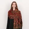 Luxury Brand Autumn Cashmere Pashmina Shawl Lady Wrap Warm Winter Scarves Design Print Female Foulard Cotton Stoles Scarf