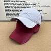 New GER Gradual Change Smudge Baseball Cap Men and Women Soft Top Cap Sweet Cool Spring and Summer Sunscreen Hat