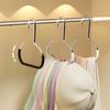 3pcs Multifunctional Steel Hanger System for Hats Scarves Ties Closet Organizers Home Baseball Caps Storage Essential