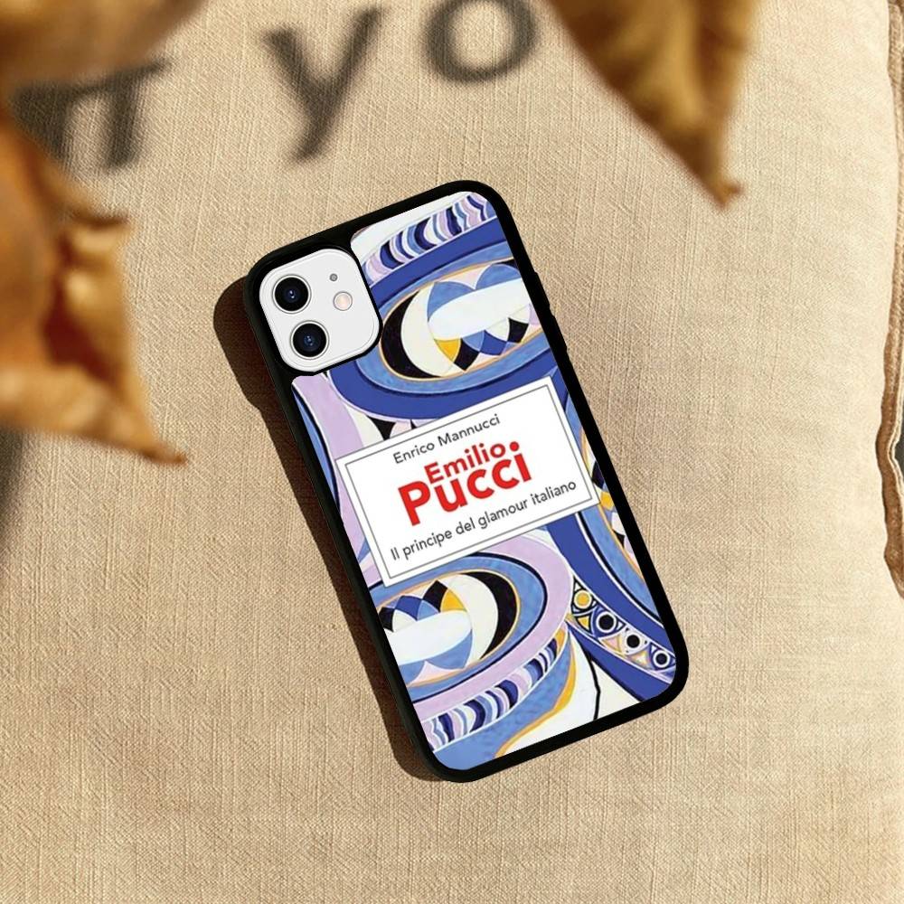 E-Emilio Logo Pucci Phone Case For IPhone 17 16 Pro Max 11 12 13