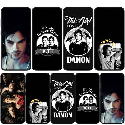 For Samsung Galaxy S24 S23 iPhone 15 14 Xiaomi Redmi Note 13 12 11 8 Plus 10 9 Pro Max X XR Telefondeksel Bakgrunn The Vampire Diaries OPPO Huawei Deksel