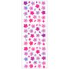 Okuyama Shokai Sakura Cherry Blossom Petals Aurora Sticker EA578 Japanese Decorative Seal for Planners Journals Letters and Crafts