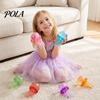 Soft Sensory Toy TPR Stress Relief Set, Slow-Rising Jellyfish, Ice Cream, Bunny Slow Hand Exercise Ball Rising Squeeze Toys, Odorless Fidget