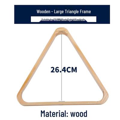 Solid Wood Pool Ball Triangle Rack