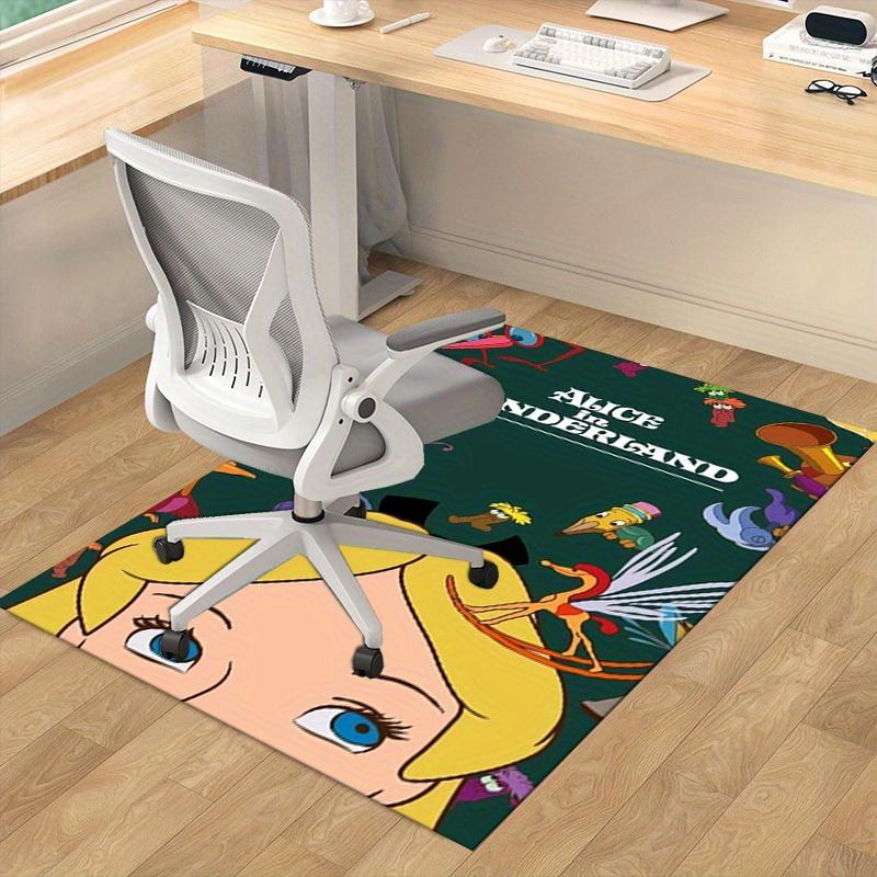 1pc. Alice in Wonderland Cartoon Character Rug - Perfect for Home Decor, Office Carpet, Outdoor Use, and Gift Ideas!z0414203