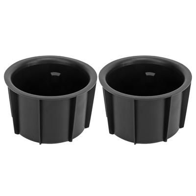 Lot de 2 inserts de porte-gobelets pour console centrale ABS 55616 ?35010 Remplacement pour FJ Cruiser 2007 ?2014