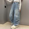 Jeans larghi autunnali per bambina - Nuova collezione 2025 per bambini