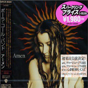 

CD PAULA COLE BAND - Amen WPCR10584 Warner Bros. Re 1999 Japan Obi Rock